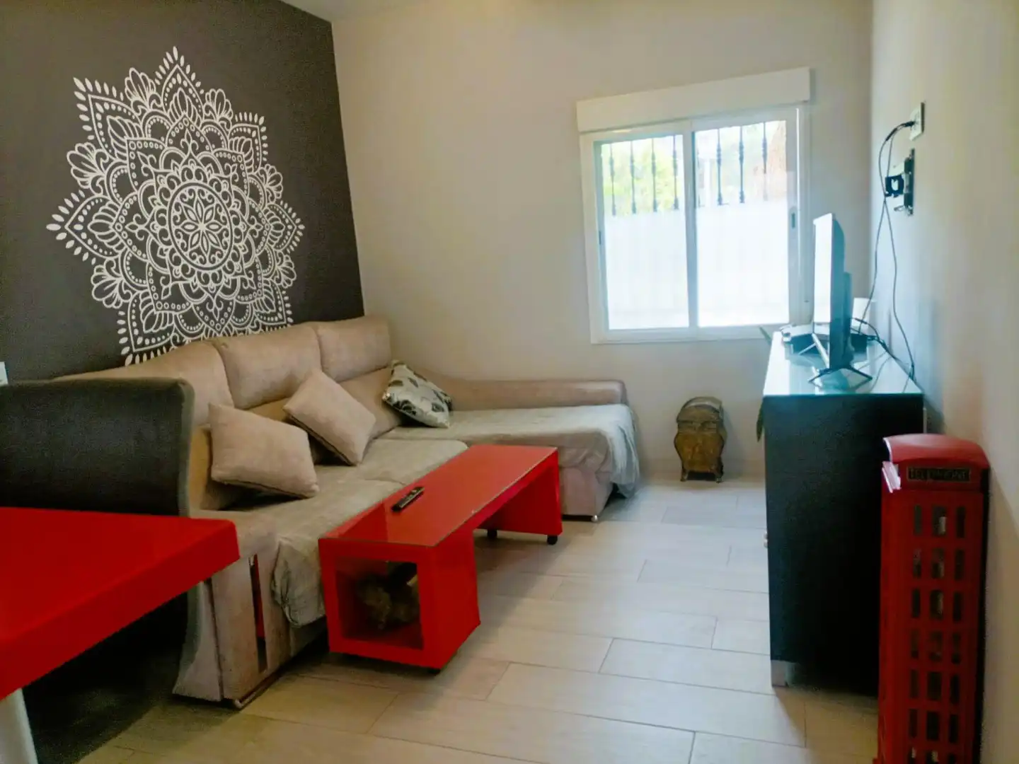 Sala de estar de Planta baja en venta en Málaga con Aire acondicionado