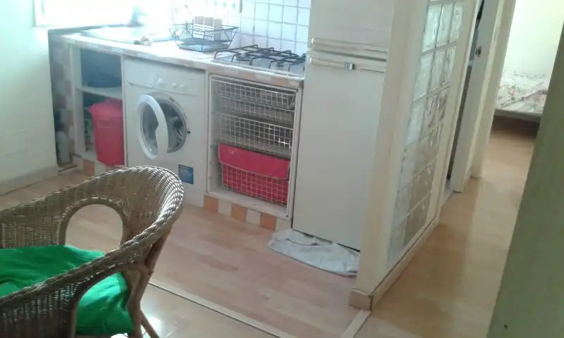 Kitchen of Flat for sale in Madrid  with Private garden and Furnished