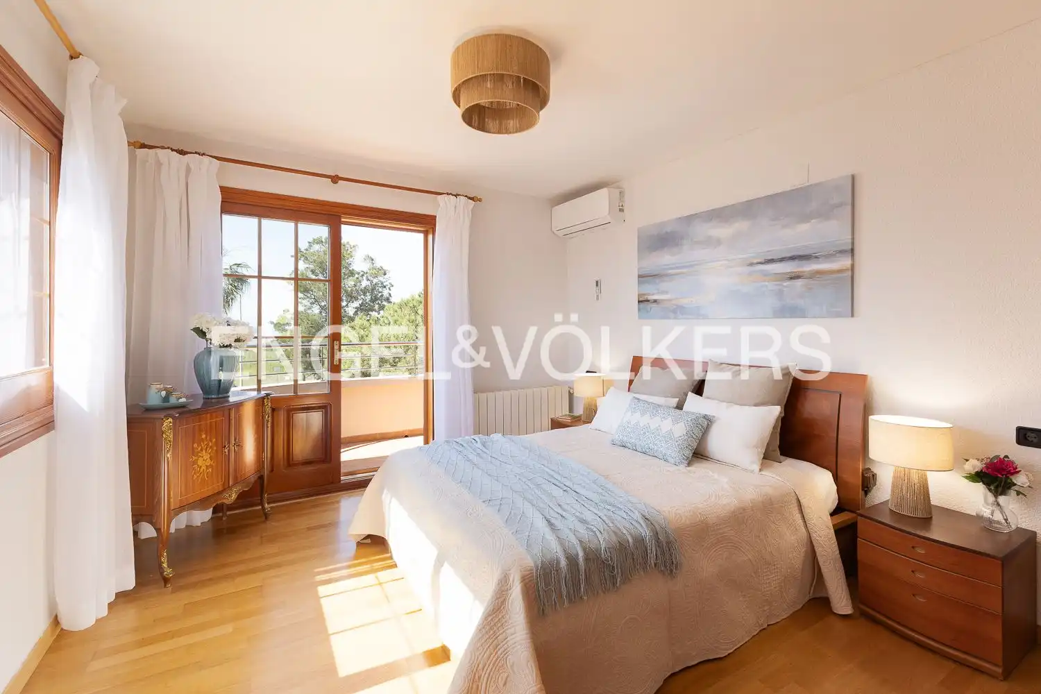 Habitación de Casa o chalet de alquiler en La Pobla de Farnals con Aire acondicionado, Calefacción y Jardín privado