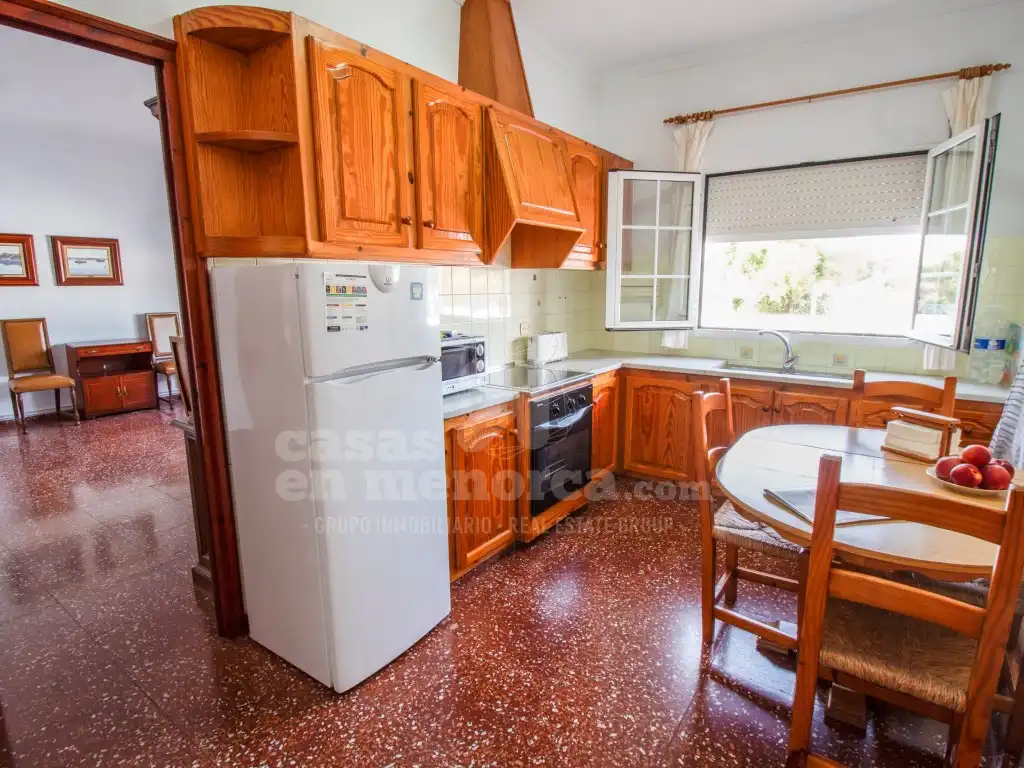 Cuina de Casa o xalet en venda en Es Castell amb Calefacció i Terrassa