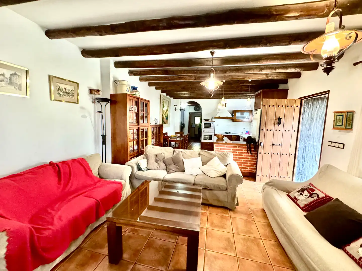 Living room of Houses for sale in Alpujarra de la Sierra  with Heating, Private garden and Terrace
