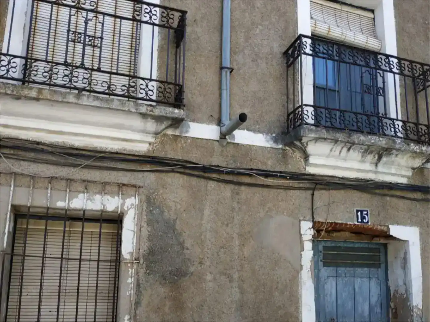 Vista exterior de Casa o xalet en venda en Alburquerque amb Balcó