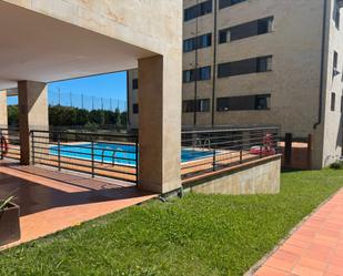 Swimming pool of Flat for sale in Santander  with Parquet flooring, Storage room and Oven