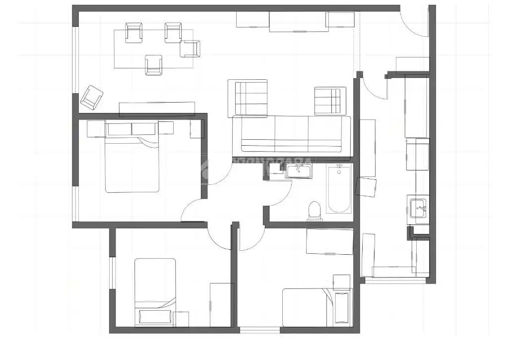 Piso en venta en Parla con Aire acondicionado, Parquet y Amueblado
