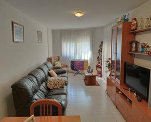 Living room of Flat for sale in Girona Capital  with Heating and Balcony