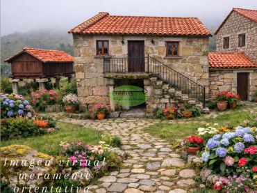 Casa amb jardí en venda a San Cristovo de Cea
