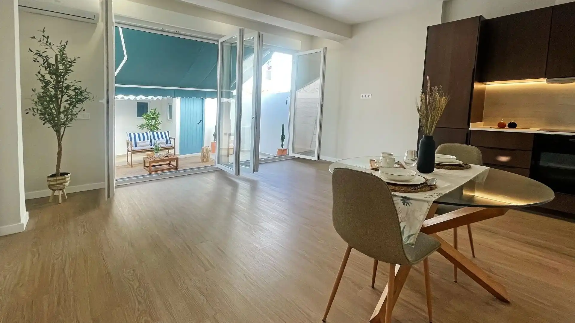 Esszimmer von Wohnung zum Verkauf in Valencia mit Klimaanlage und Terrasse