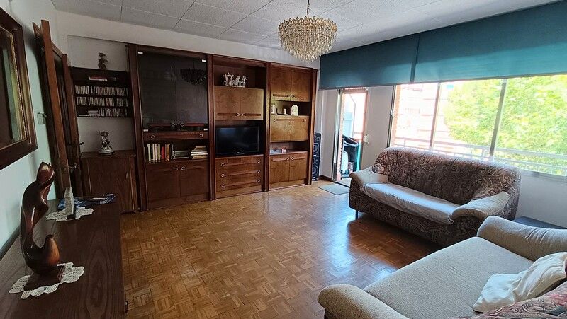 Living room of Flat for sale in  Madrid Capital  with Air Conditioner, Heating and Terrace