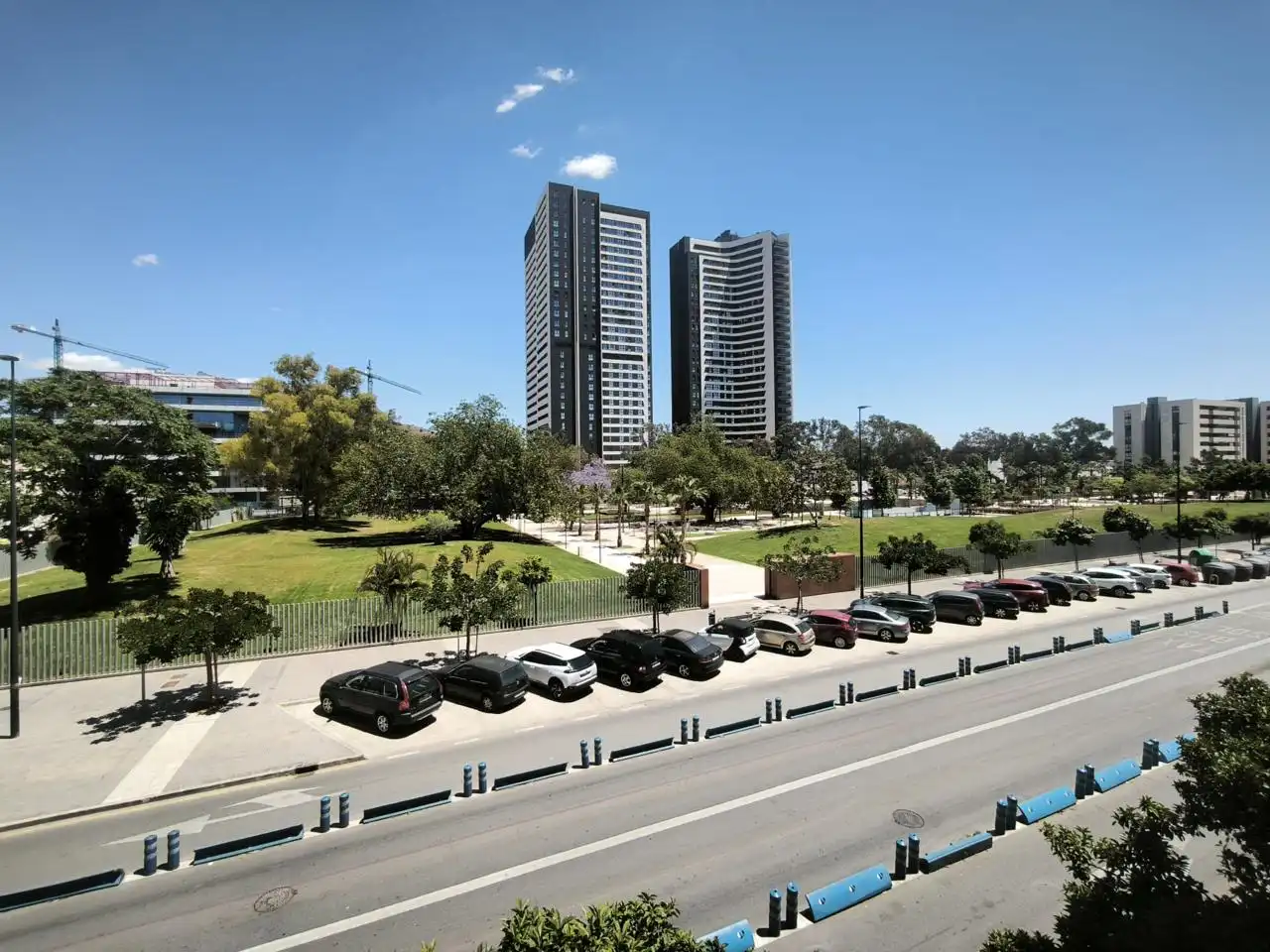 Vista exterior de Piso de alquiler en Málaga con Amueblado