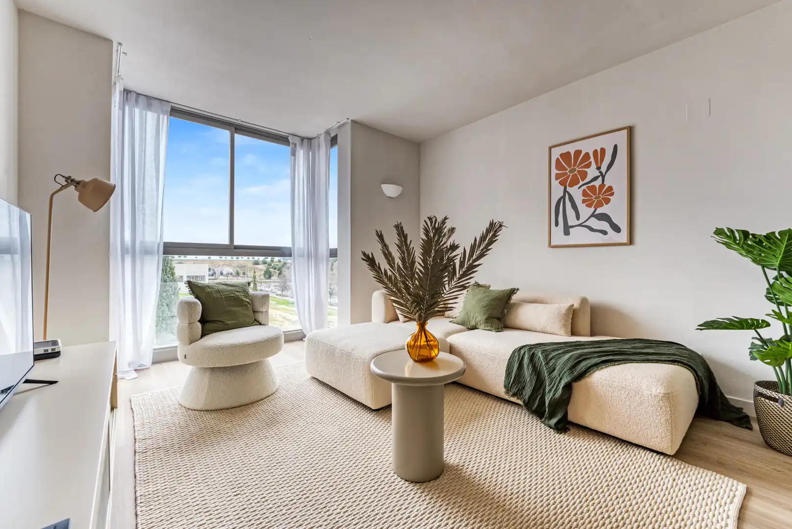 Sala de estar de Piso en venta en Madrid con Aire acondicionado, Terraza y Trastero