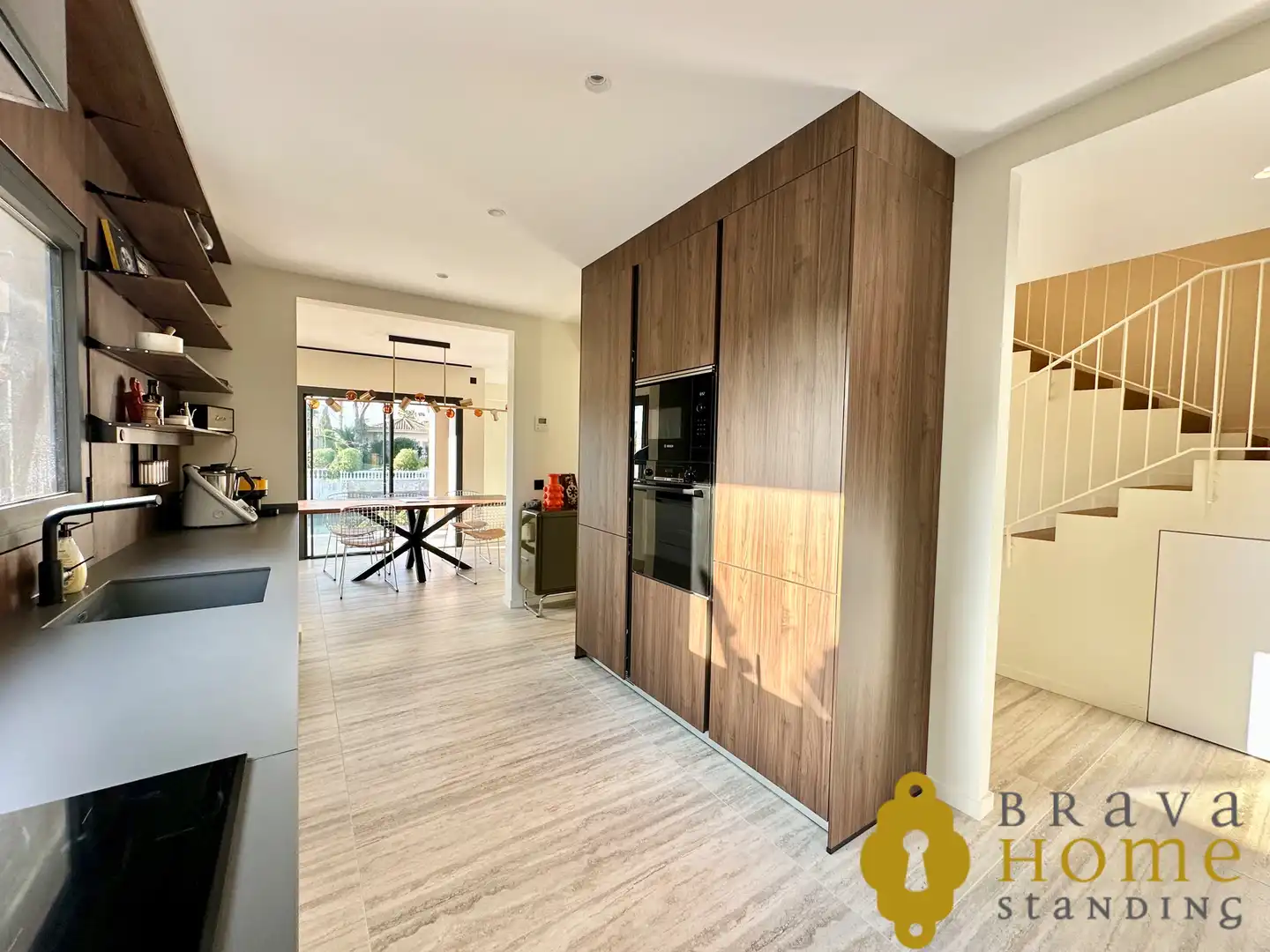 Cocina de Casa o chalet en venta en Empuriabrava con Aire acondicionado, Jardín privado y Terraza