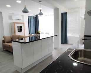 Kitchen of Flat to share in Málaga Capital  with Air Conditioner, Terrace and Furnished
