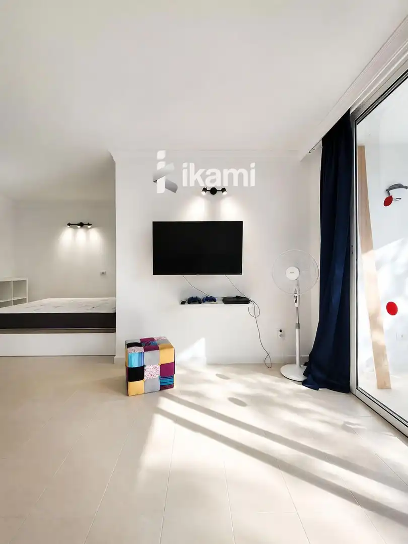 Sala de estar de Piso en venta en San Miguel de Abona con Terraza, Piscina y Amueblado