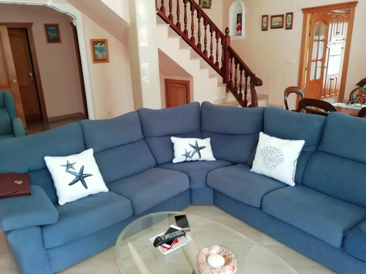 Sala de estar de Casa o chalet en venta en Cullera con Aire acondicionado, Calefacción y Terraza