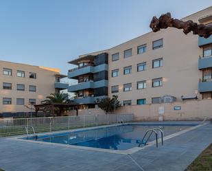 Swimming pool of Flat for sale in Cuarte de Huerva  with Air Conditioner, Heating and Private garden