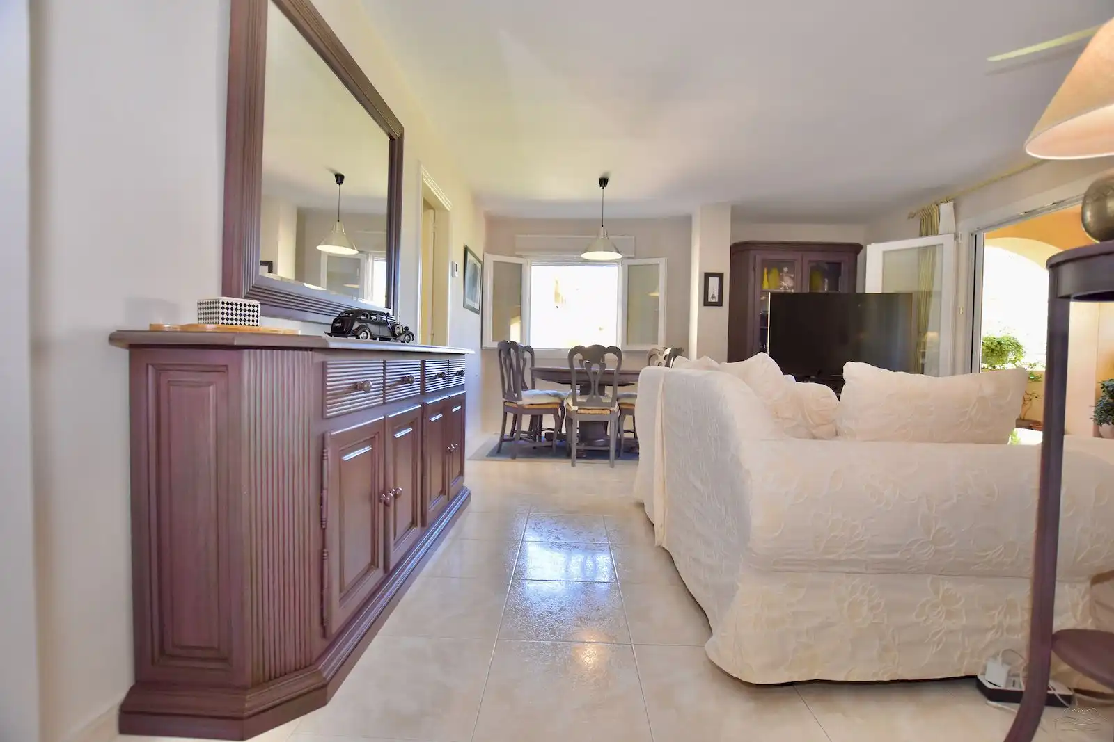 Living room of Apartments for sale in Jávea / Xàbia  with Air Conditioner, Heating and Private garden