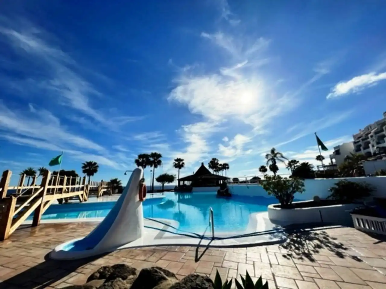 Swimming pool of Flat for rent in Arona  with Air Conditioner, Terrace and Furnished