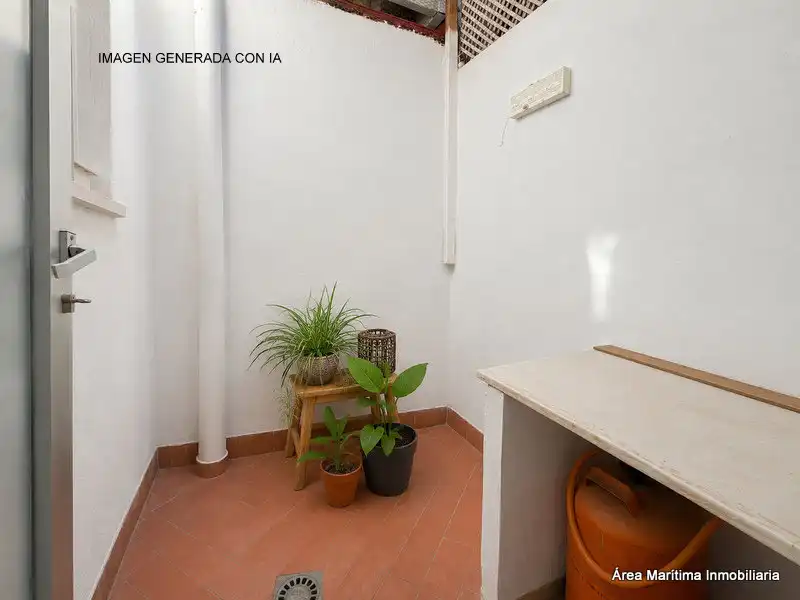 Jardín de Loft de alquiler en Valencia con Aire acondicionado, Calefacción y Parquet