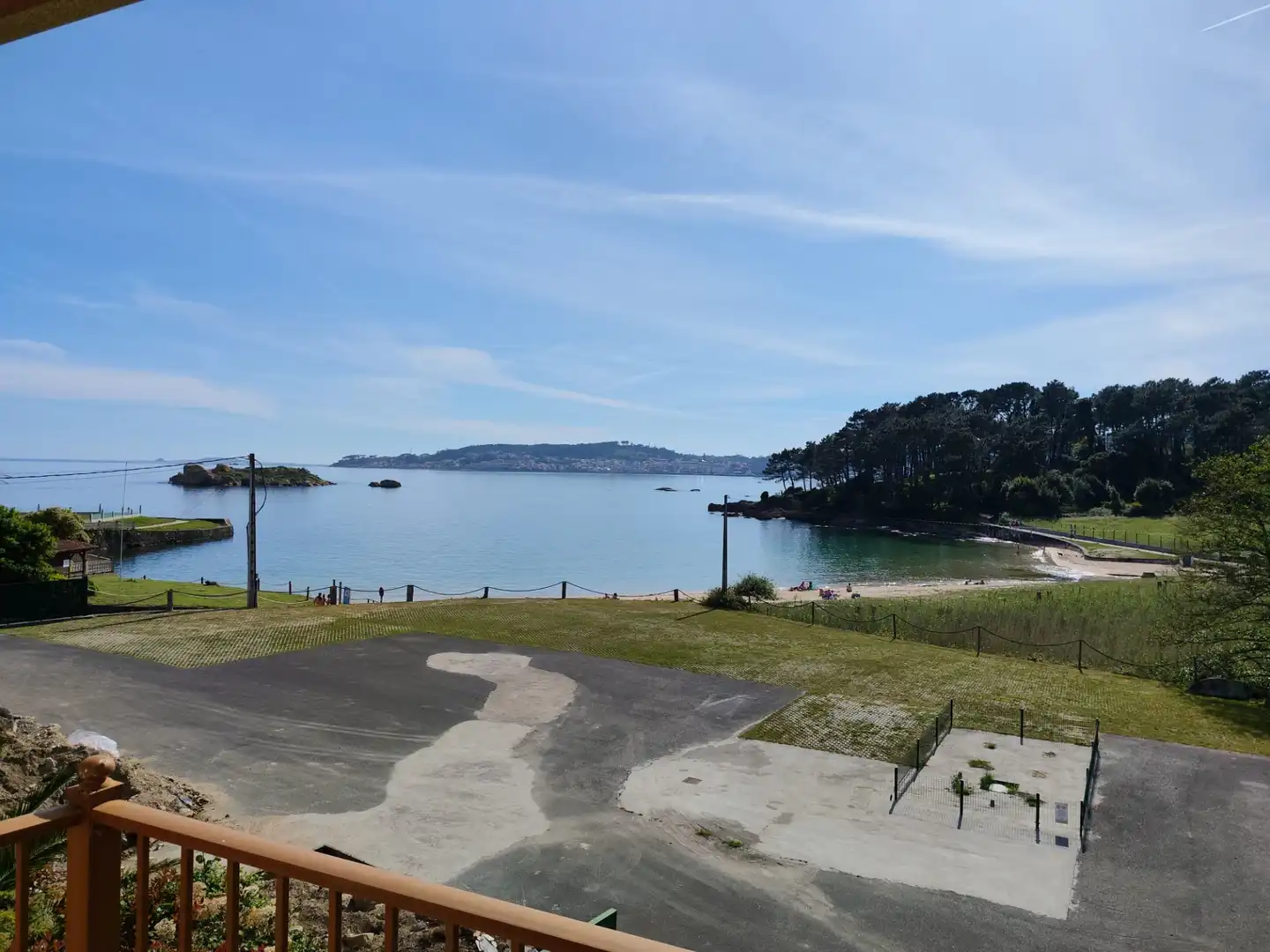 Parkplatz von Wohnung zur Miete in Ribeira mit Heizung, Privatgarten und Parkett
