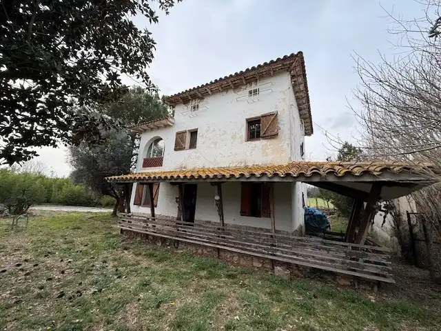 Vista exterior de Finca rústica en venda en Santa Maria de Palautordera amb Jardí privat i Piscina