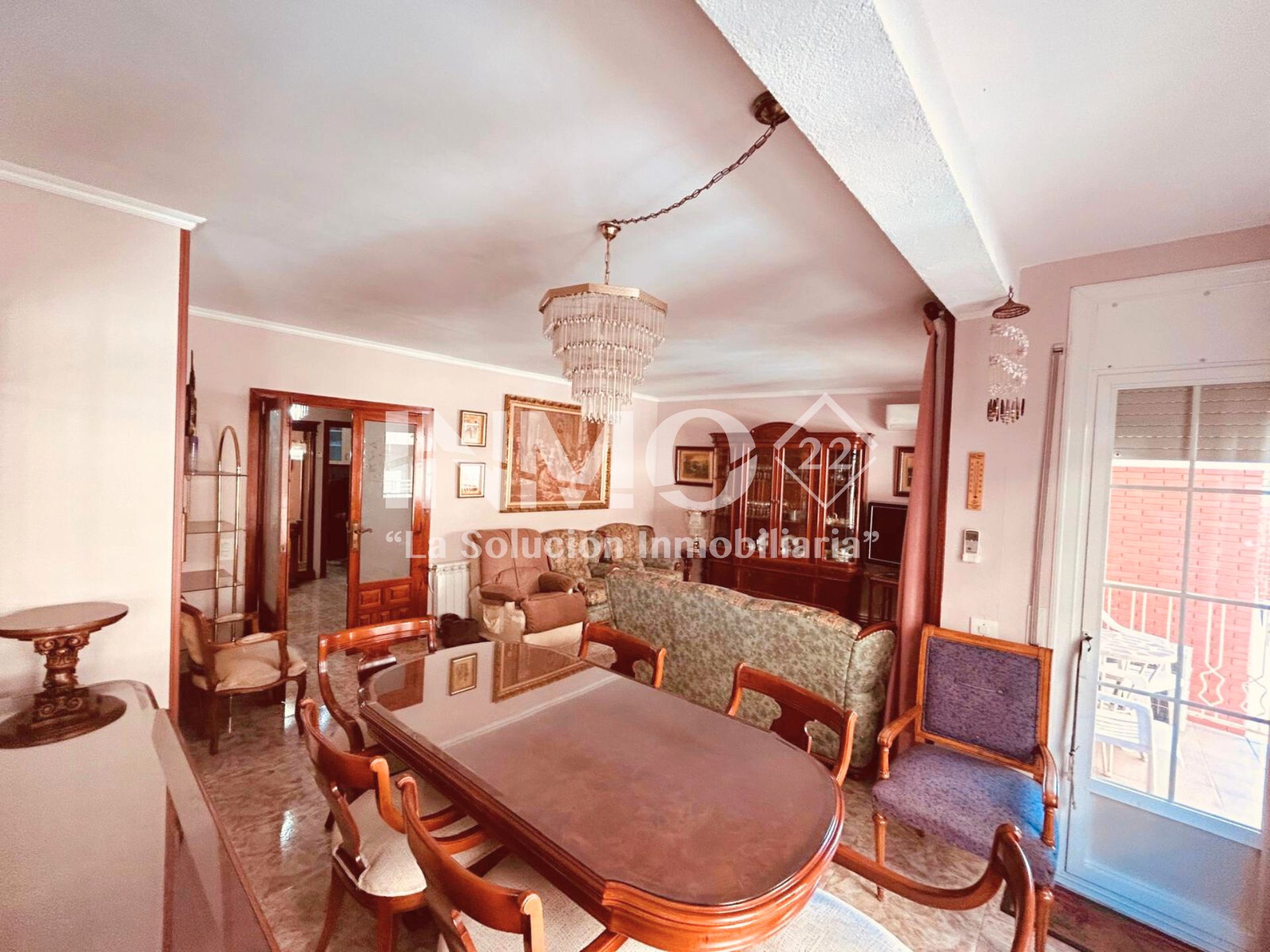 Living room of Apartment for sale in Cambrils  with Heating, Terrace and Furnished