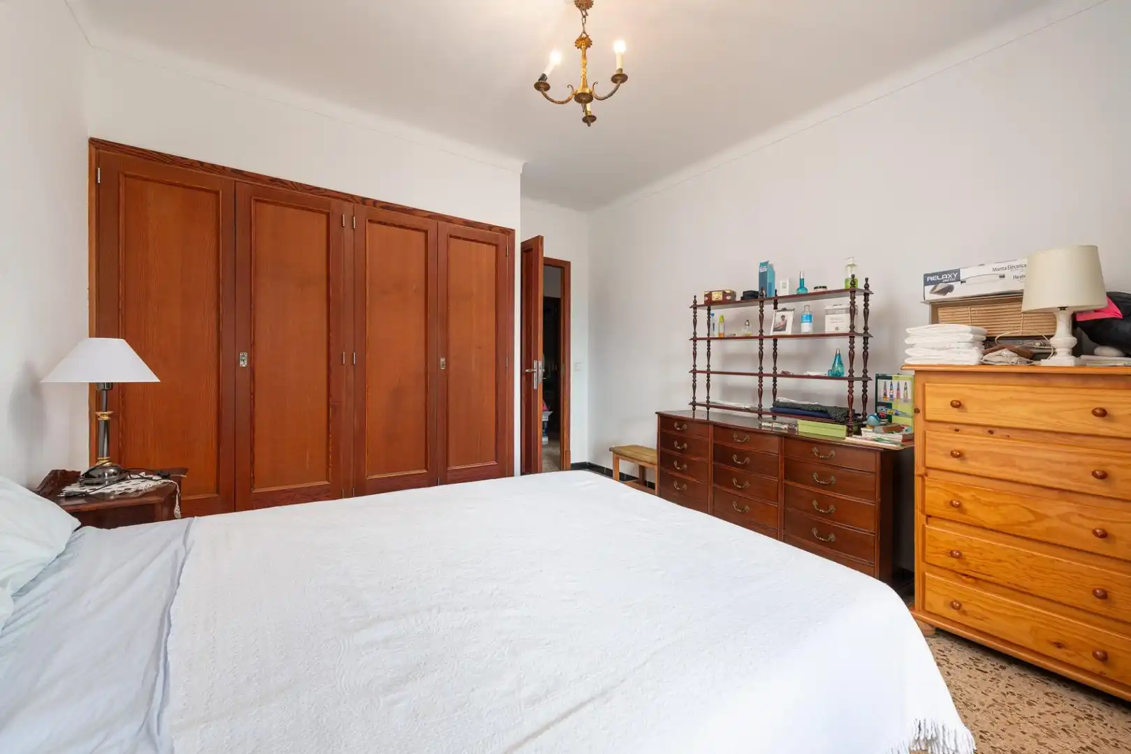 Schlafzimmer von Haus oder Chalet zum Verkauf in Alcúdia mit Klimaanlage, Heizung und Privatgarten