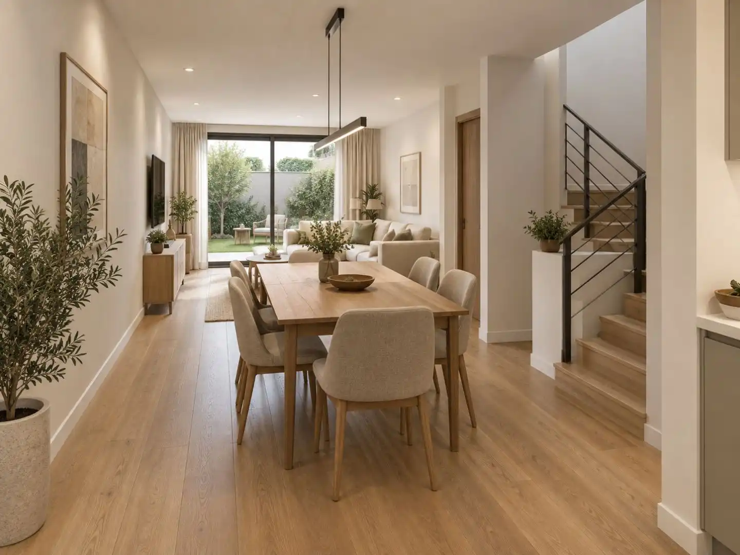 Casa bifamiliare con giardino in vendita a florenci cornet 1, imagen 3