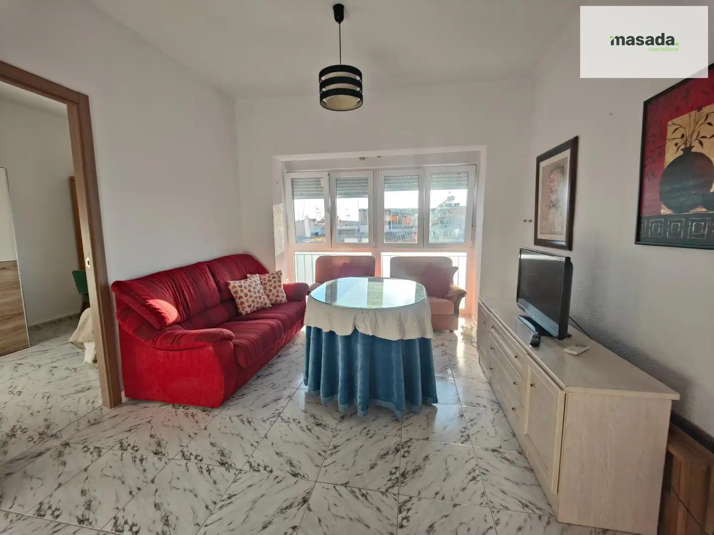 Living room of Flat for rent in Granada  with Furnished