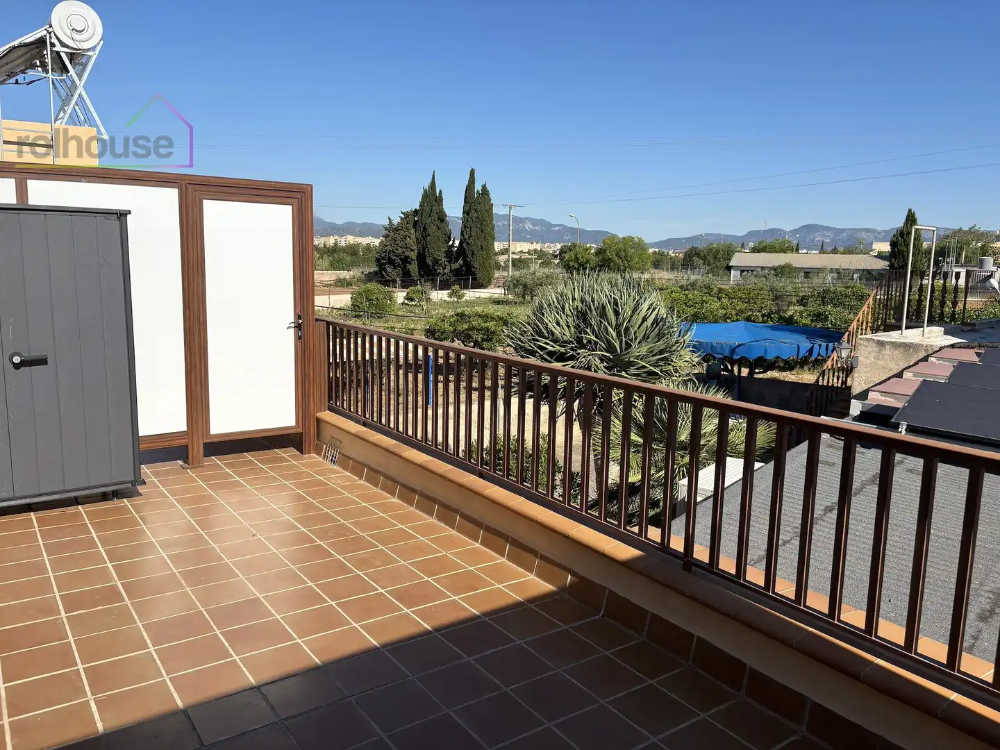Terrace of Flat for rent in  Palma de Mallorca  with Terrace, Furnished and TV