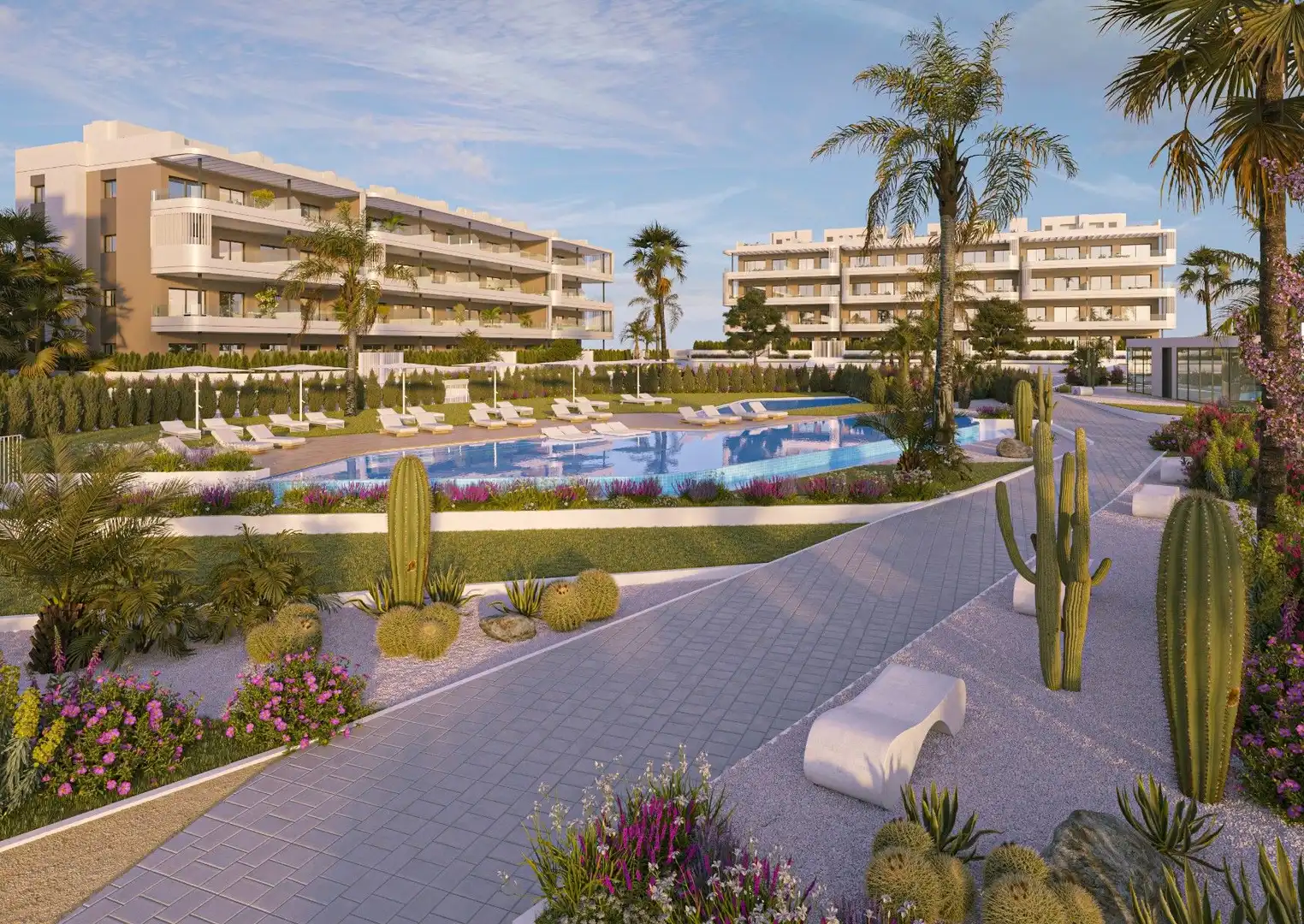 Jardí de Apartament en venda en La Hoya  amb Traster i Piscina comunitària