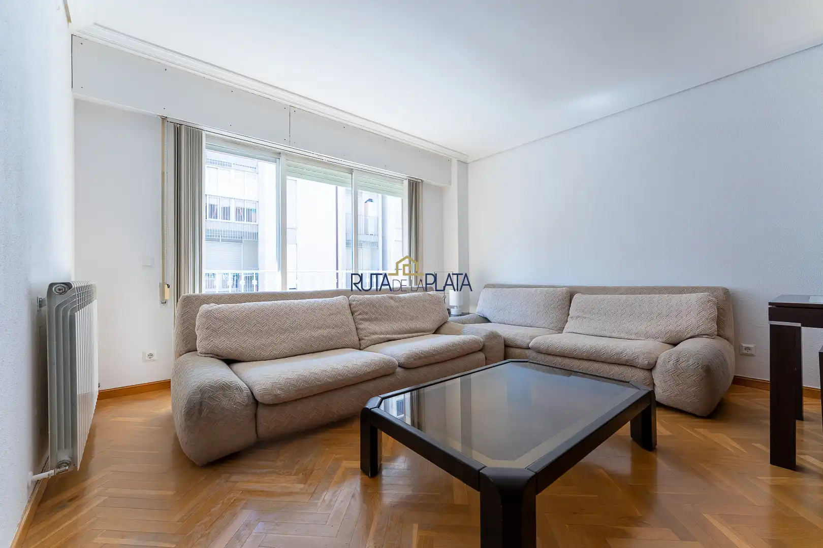 Living room of Flat for rent in Zamora Capital   with Heating, Parquet flooring and Terrace