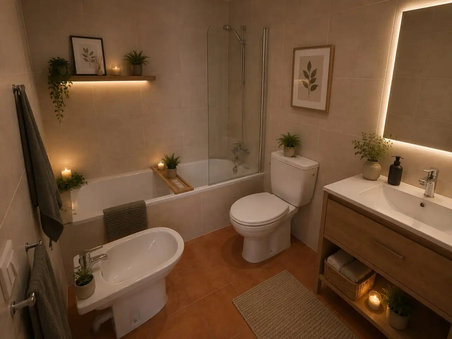 Baño de Ático en venta en Xàtiva con Terraza y Balcón