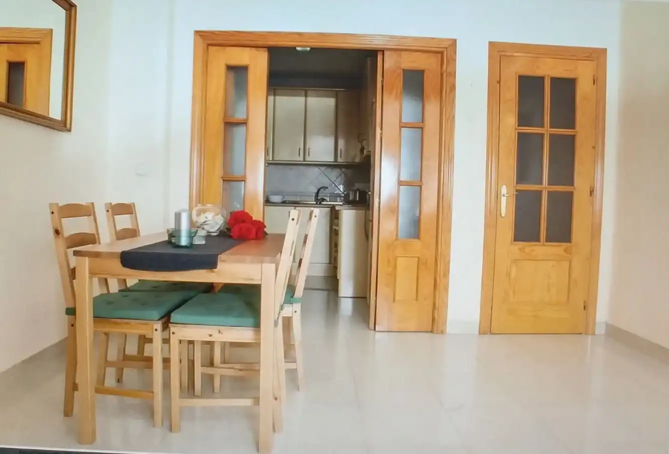 Esszimmer von Wohnung zur Miete in Málaga mit Möbliert und Waschmaschine