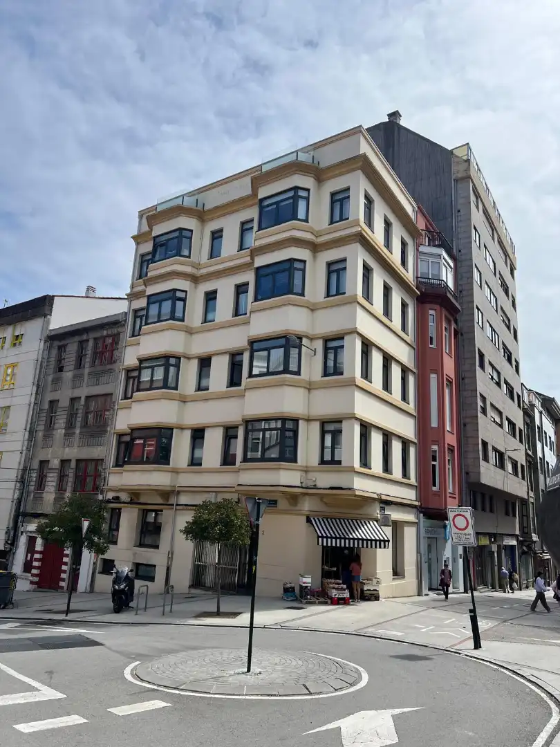 Vista exterior de Apartamento de alquiler en A Coruña Capital  con Calefacción