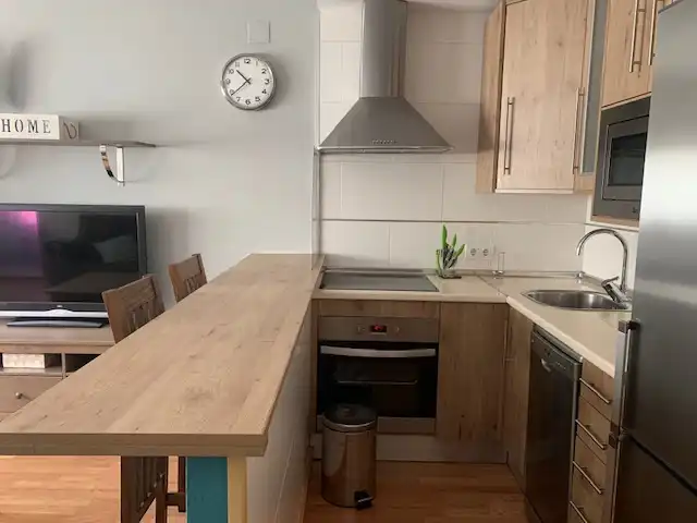 Cocina de Piso de alquiler en Puertollano con Aire acondicionado, Calefacción y Terraza