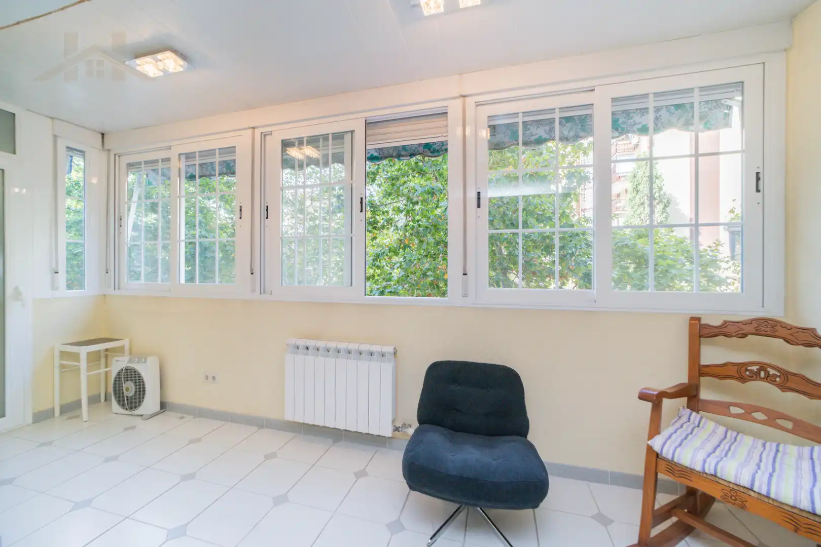 Balcony of Flat for sale in Móstoles  with Heating, Furnished and Oven