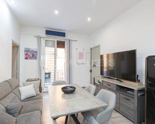 Living room of Apartment for sale in  Barcelona Capital  with Air Conditioner