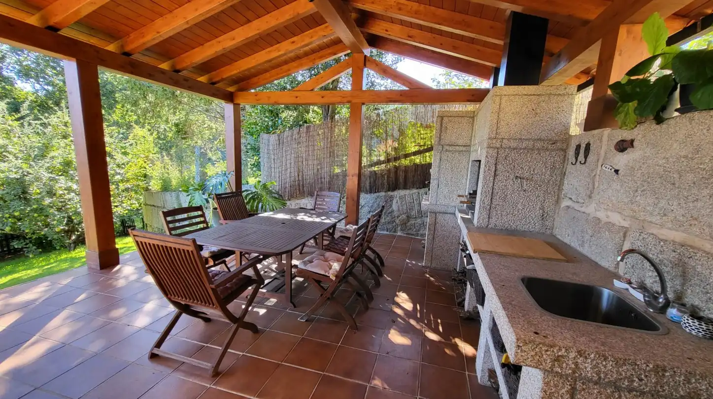 Terraza de Casa o chalet en venta en Nigrán
