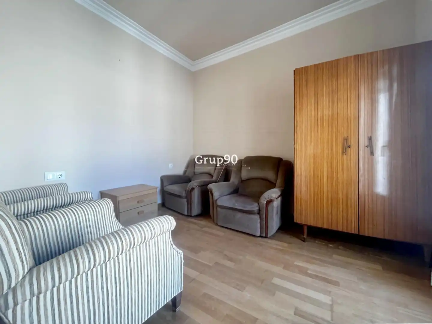 Sala de estar de Casa o chalet en venta en Puigverd de Lleida con Calefacción, Parquet y Terraza