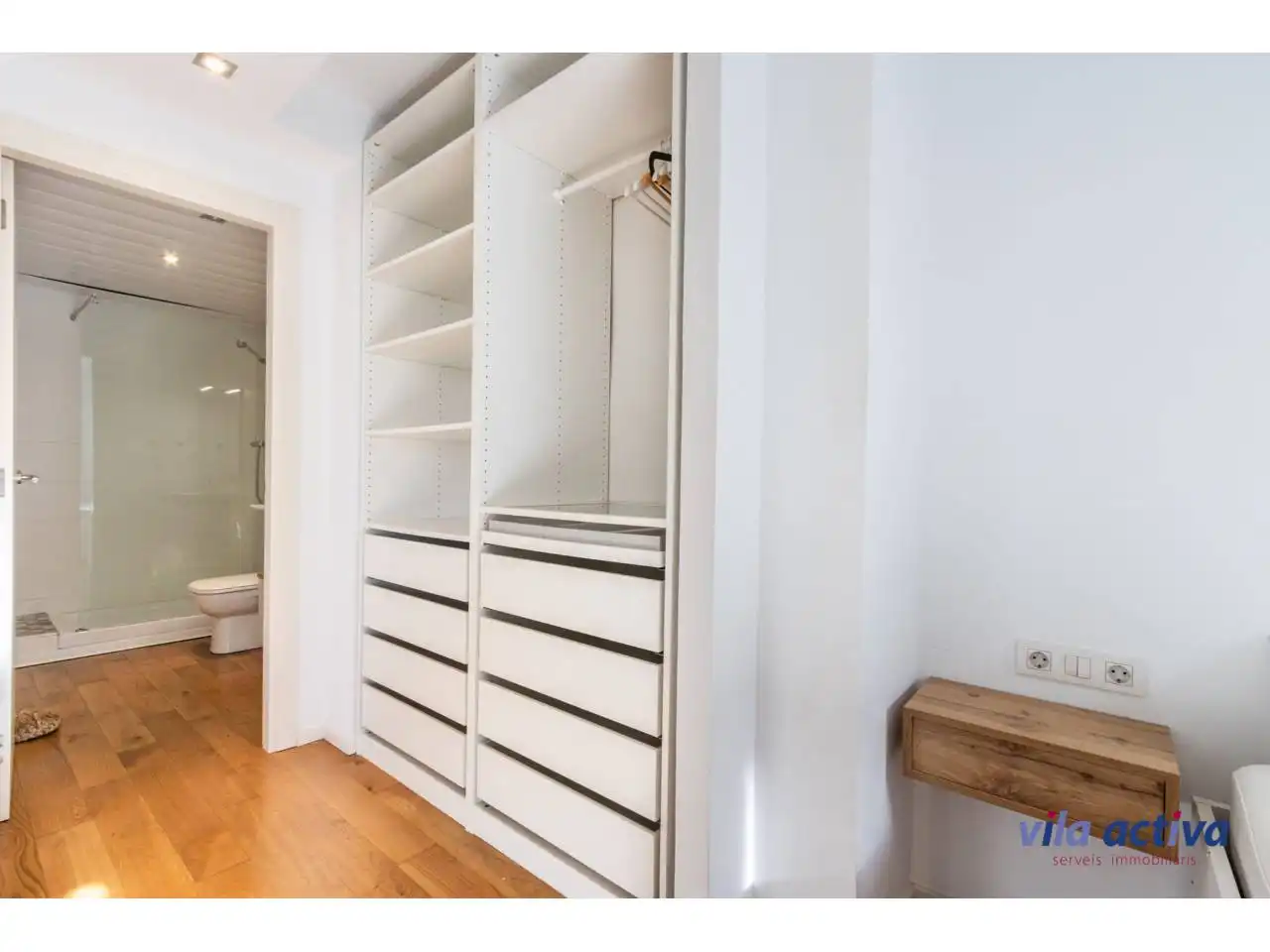 Bedroom of Flat for sale in Sabadell  with Air Conditioner, Heating and Parquet flooring