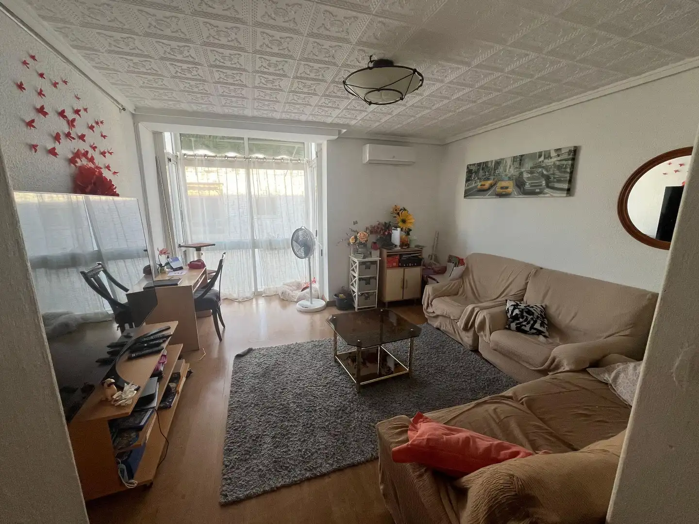Sala de estar de Piso en venta en Benetússer con Aire acondicionado, Calefacción y Terraza