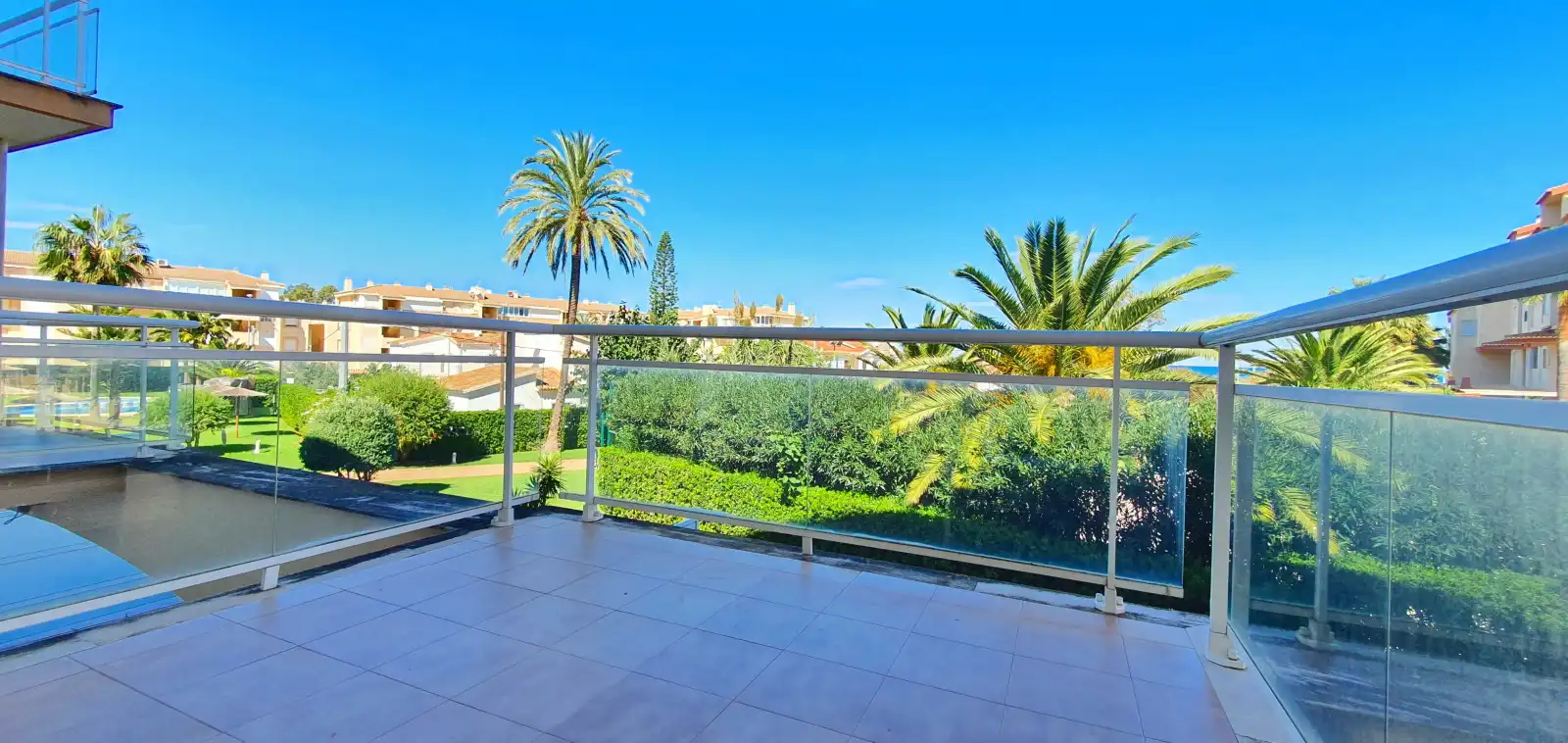 Terrasse von Wohnungen zur Miete in Dénia mit Klimaanlage, Heizung und Terrasse