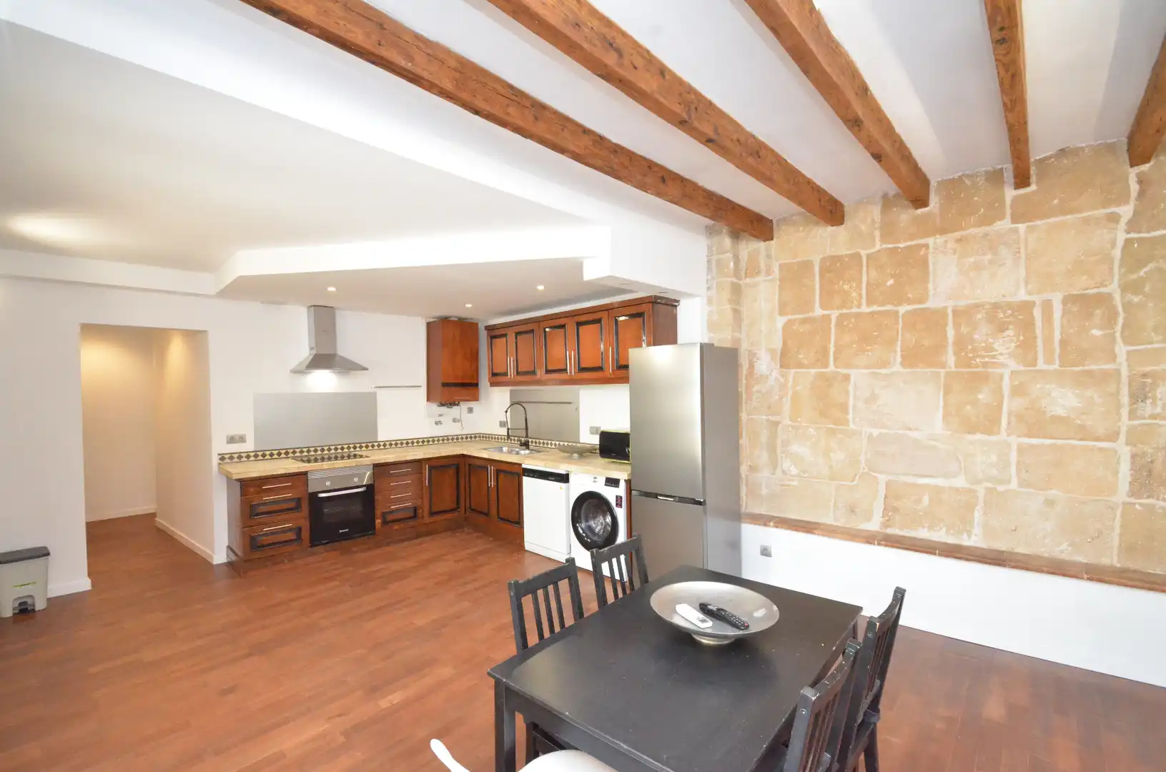 Kitchen of Flat for rent in  Palma de Mallorca  with Air Conditioner, Heating and Furnished