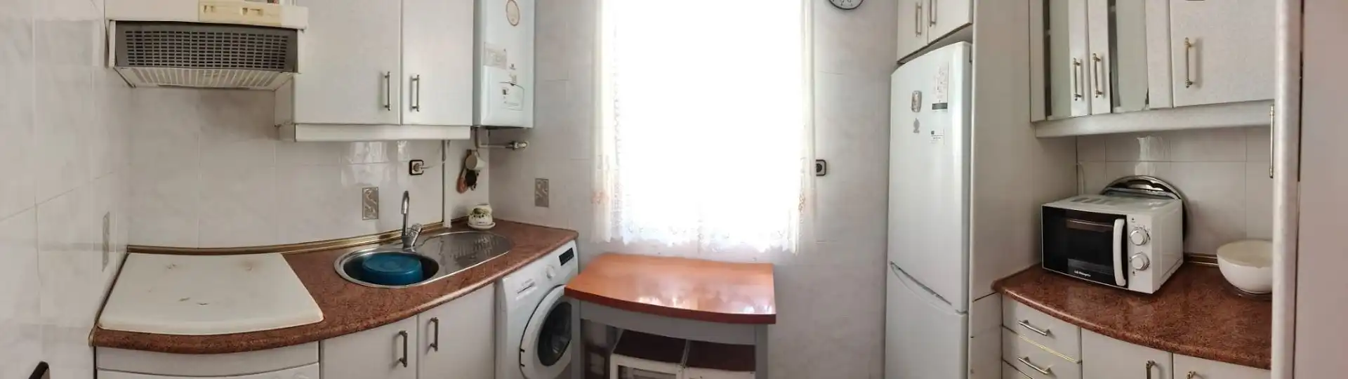 Küche von Wohnung zum Verkauf in Madrid mit Klimaanlage und Heizung