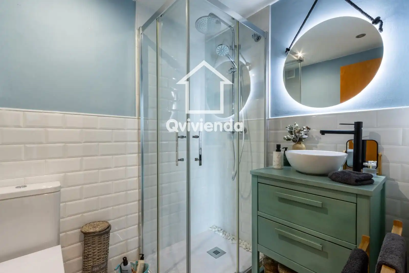 Badezimmer von Maisonette zum Verkauf in Parets del Vallès mit Klimaanlage, Heizung und Terrasse