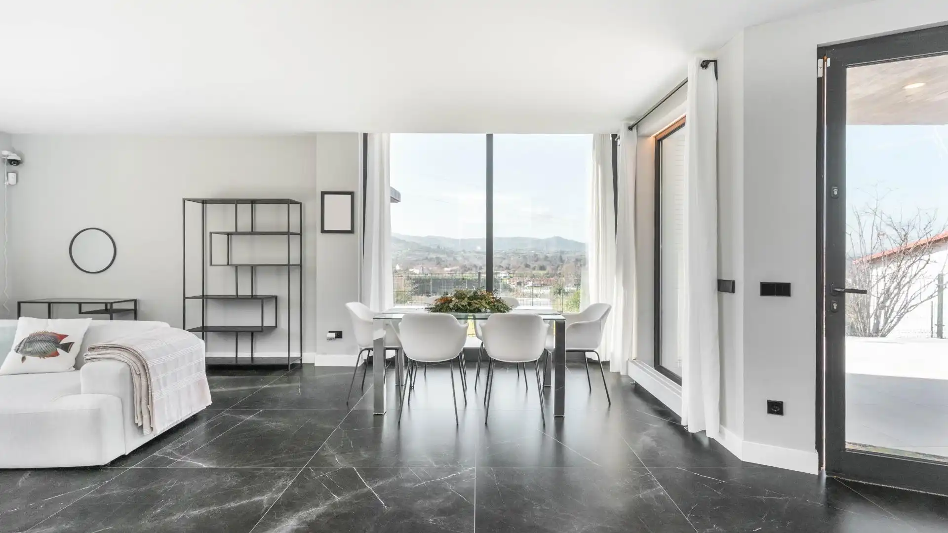 Dining room of Houses for sale in Gijón   with Air Conditioner, Private garden and Storage room