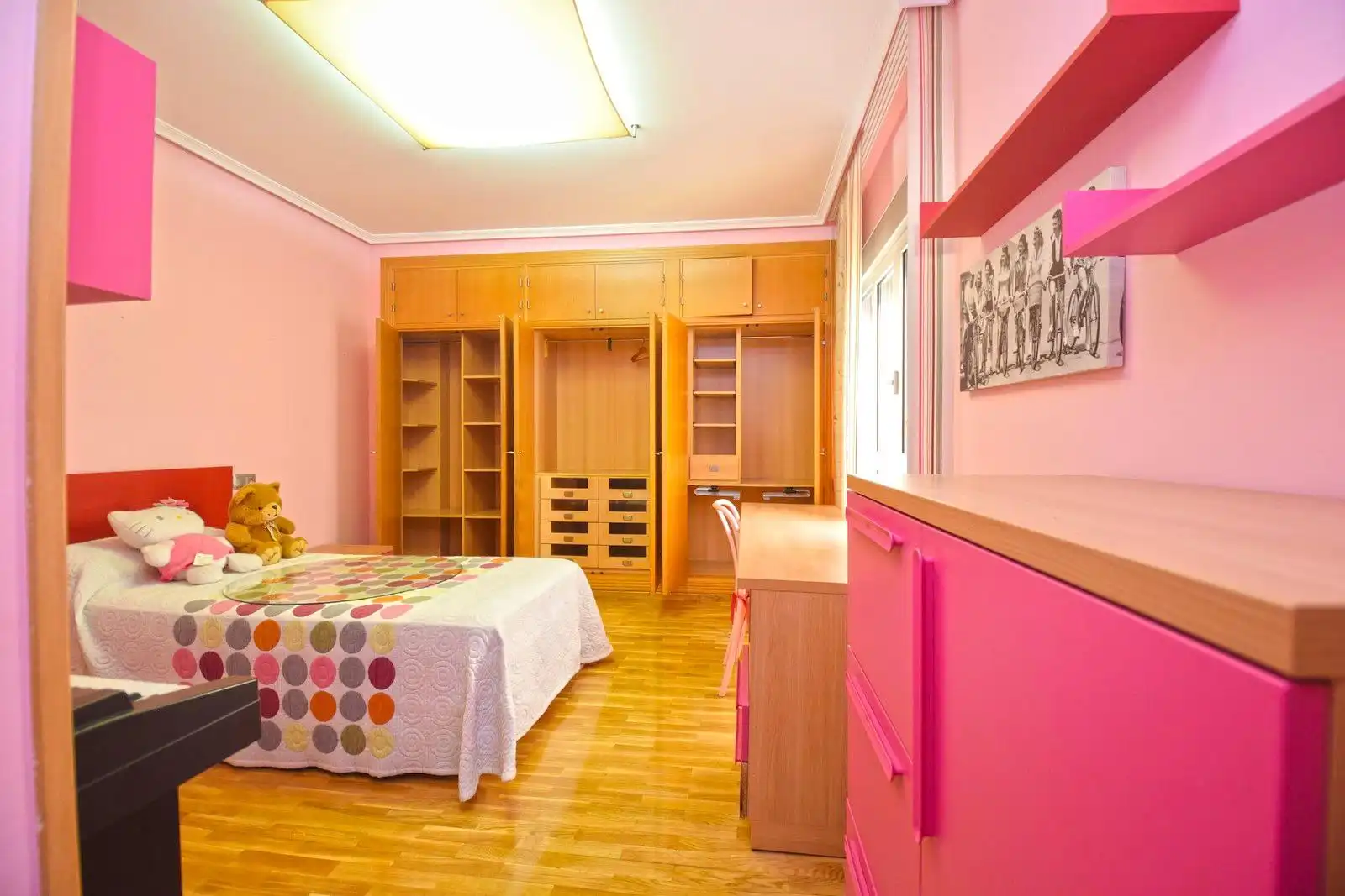 Schlafzimmer von Wohnung zum Verkauf in El Ejido mit Klimaanlage, Heizung und Parkett