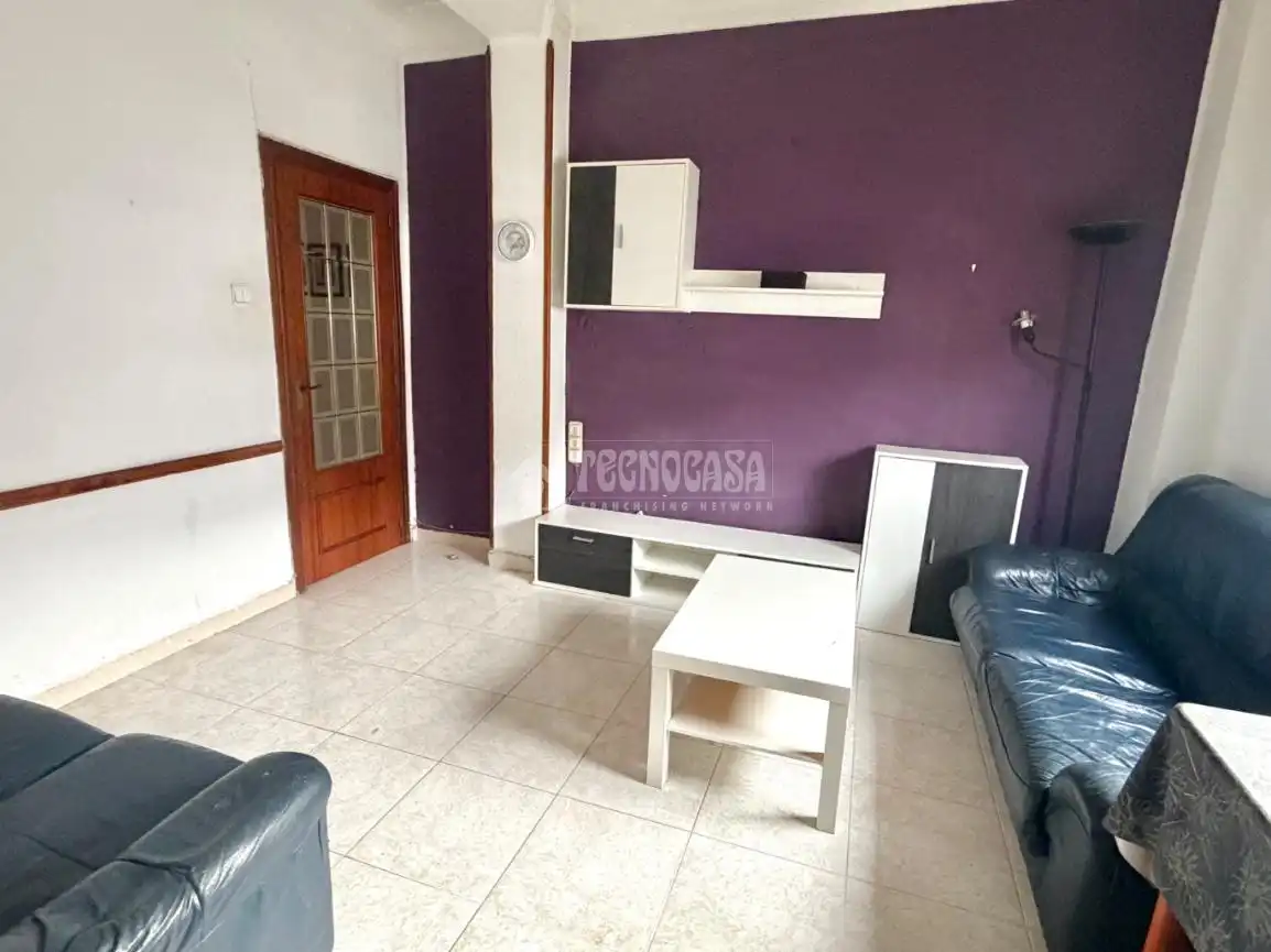 Living room of Flat for sale in Valencia  with Air Conditioner and Balcony