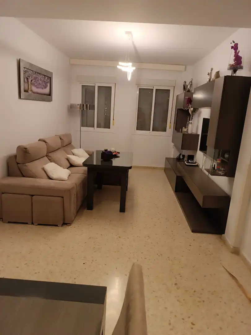 Sala d'estar de Casa o xalet en venda en La Guijarrosa amb Aire condicionat, Terrassa i Moblat
