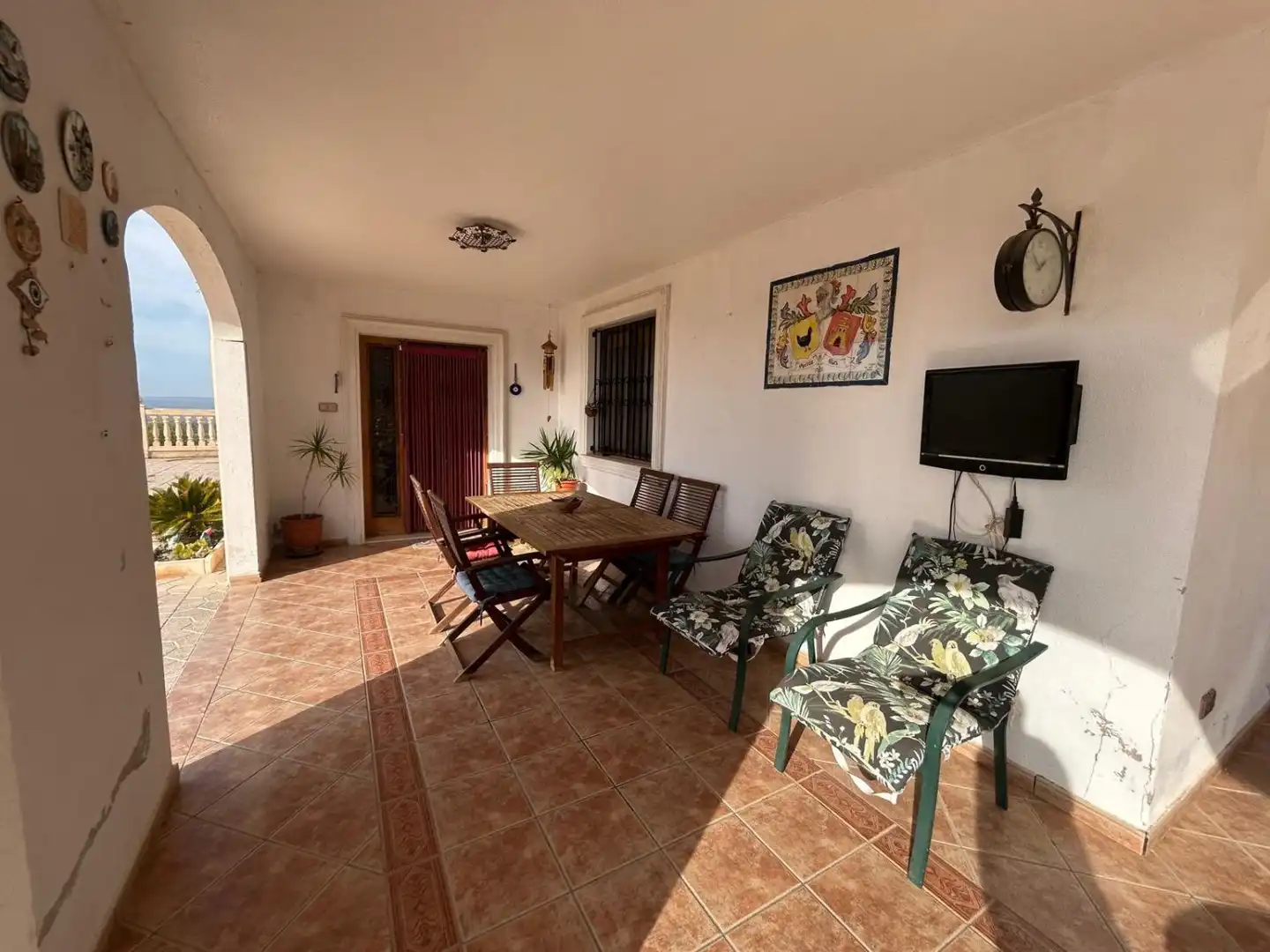 Terrasse von Country house zum Verkauf in Crevillent mit Heizung, Privatgarten und Schwimmbad